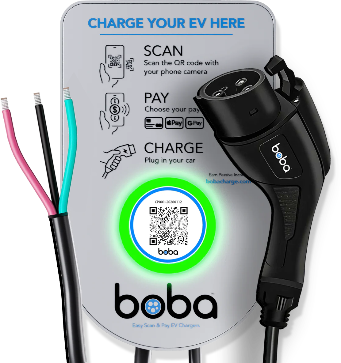 TURN ANY PARKING SPACE INTO PAID EV CHARGING