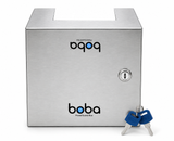 Boba PowerGuard Box, lockable stainless steel cover with keys for the Boba 240V plug-in EV charger